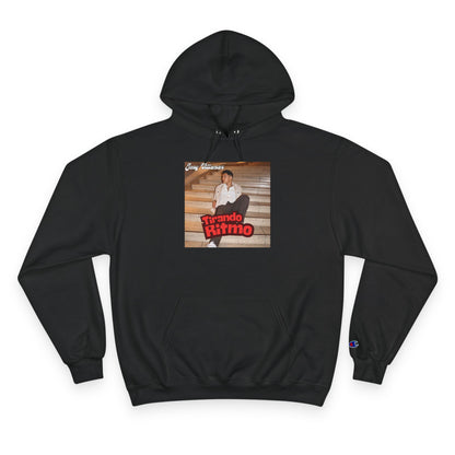Champion Hoodie - 'Tirando Ritmo' Photo Graphic Pullover (Terry Fleece, Back Script Name)