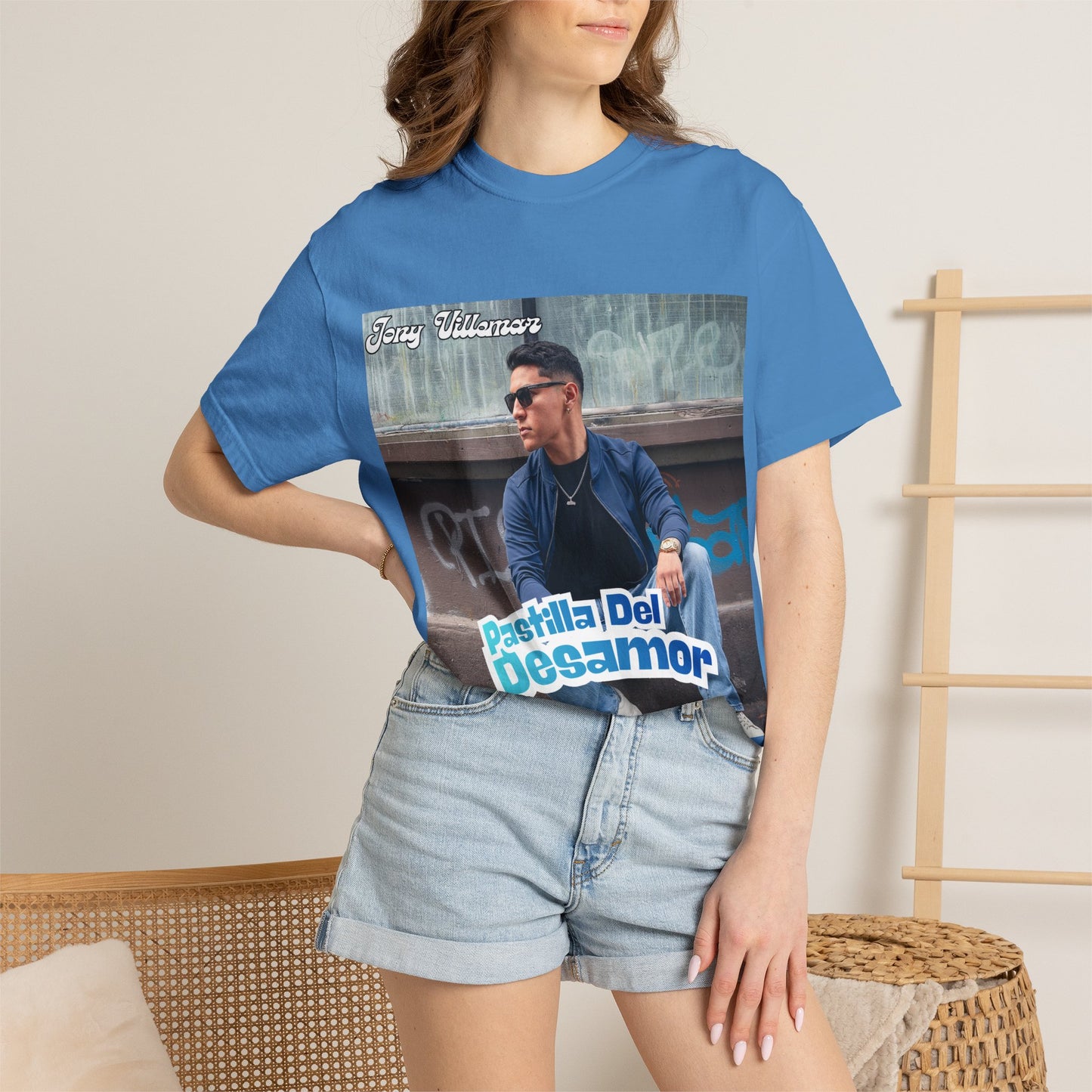 "Pastilla Del Desamor" - Album Cover Tee (Pa'l Mundo Back Script)